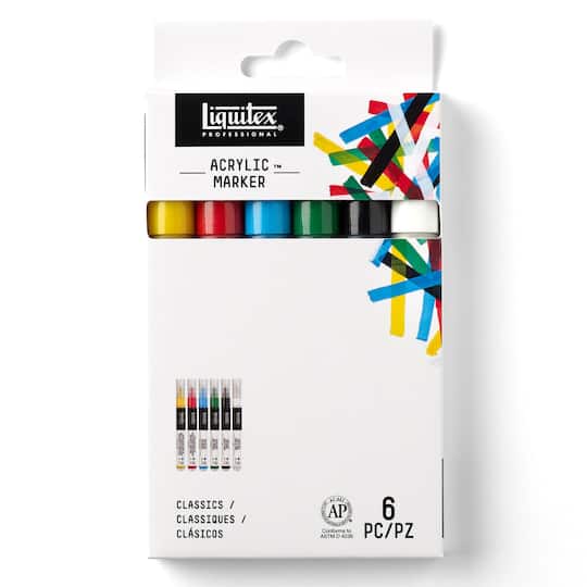 Liquitex&#xAE; Professional Paint Marker Set, Fine 6 Set